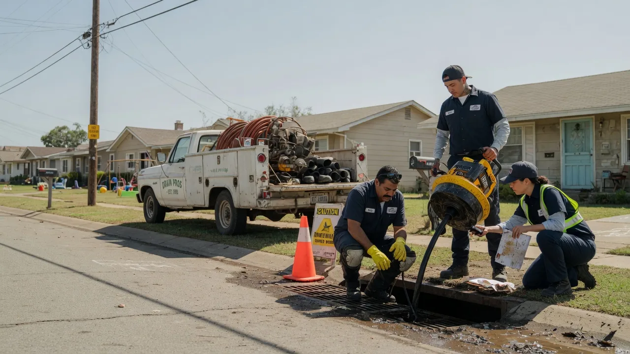 Drain Cleaning in Mcdade, TX near me